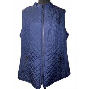 New Directions Quilted Vest - Stylish and Cozy 1X
